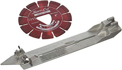 XL6-3000 6in RED BLADE/SKID (Soff Cut 6 Inch) Same Day - MEDIUM HARD