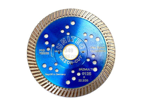 Unitec  5RZMulti 125 mm Diamond blade