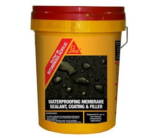 SikaTite BE 15ltr (Bitumen Emulsion Waterproof Membrane)