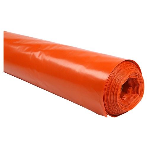 Builders Film (Plastic PO14) Orange 4m x 25m 300um