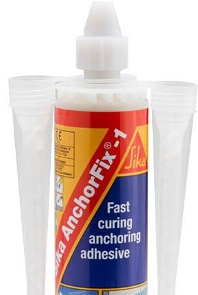 Sika Anchorfix 1 300ml Ctg (Fast Set - Fits Caulk Gun - 12 per box)